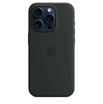 Чохол силіконовий Wave Premium AAA Silicone Case with MagSafe для Apple iPhone 15 Pro Black