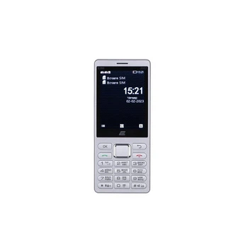 Мобільний телефон 2E E280 2022 Silver (688130245227)