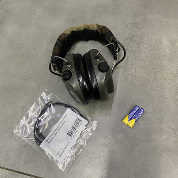 Тактичні активні навушники Sordin Supreme Pro X для стрільби з шумозаглушенням, Олива, 75302-X-S