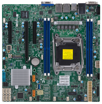 Материнська плата Supermicro MBD-X11SRM-VF-O (s2066, Intel C422, PCI-Ex16)