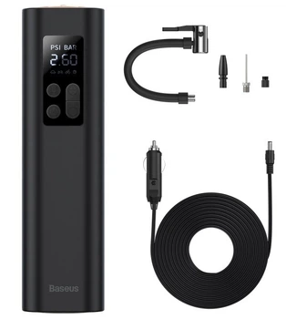 Автонасос Baseus от прикуривателя мини компрессор Super Mini Inflator Pump (Baseus-CG003)