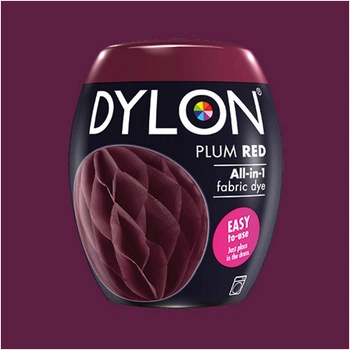 Краска для окрашивания ткани в стиральной машине DYLON Machine Use Plum Red (бочонок)