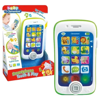 Interaktywny Smartfon Clementoni Baby Touch Play (8005125172238)