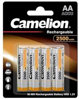 Akumulator Camelion Ni-MH HR6 AA 2500 mA BP4 4 szt. (17025406)