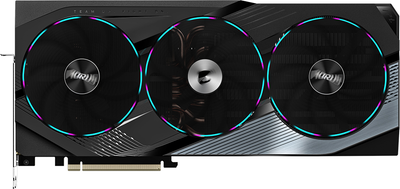 Відеокарта Gigabyte PCI-Ex GeForce RTX 4070 Ti Super Aorus Master 16G 16GB GDDR6X (256bit) (2670/21000) (HDMI, 3 x DisplayPort) (GV-N407TSAORUS M-16GD)