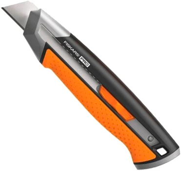 Нож с выдвижным лезвием Fiskars Pro CarbonMax 25 мм (1027228)