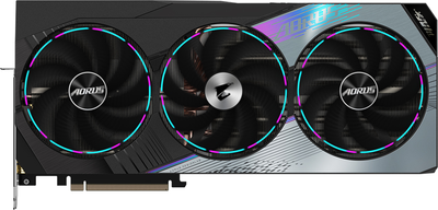 Відеокарта Gigabyte PCI-Ex GeForce RTX 4080 Super Aorus Master 16G 16GB GDDR6X (256bit) (2625/23000) (HDMI, 3 x DisplayPort) (GV-N408SAORUS M-16GD)