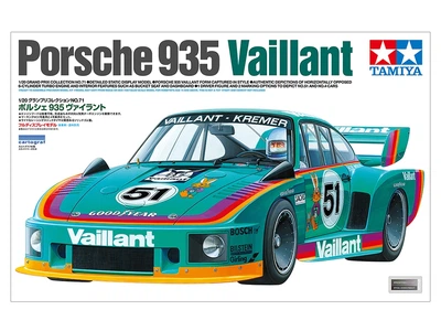 Сборная модель 1/20 автомобиль Porsche 935 Vaillant Tamiya 20071