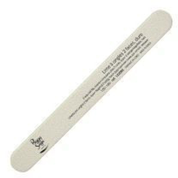 Pilnik do paznokci Peggy Sage 2-Way Nail File Coarse dwustronny 100/180 biały 1 szt (3529311225034)