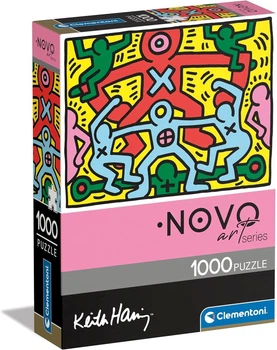 Пазл Clementoni Museum Collection Novo Art Series - Keith Haring Кит Харинг 1000 шт. (39757)