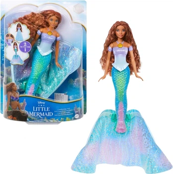 Лялька Mattel Ariel Disney The Little Mermaid Transforming Ariel Аріель Русалонька трансформація (HLX13)