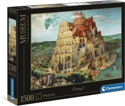 Пазл Clementoni Museum Collection Tower of Babel Brueguel Вавилонская башня - Питер Брейгель 1500 шт. (31691)