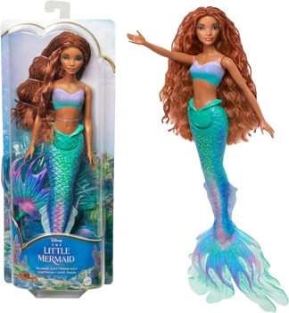 Лялька Mattel Ariel Disney The Little Mermaid Аріель Русалонька, темна шкіра (HLX08)