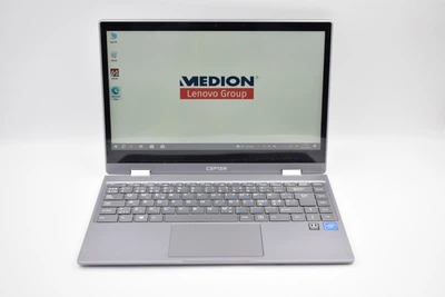 Ноутбук планшет 14" Medion Cepter NY410 Intel Celeron N4000 RAM 4 ГБ SSD 256 ГБ + eMMC 64 ГБ Win10 б/в Трансформер Металевий корпус (Lenovo Group)