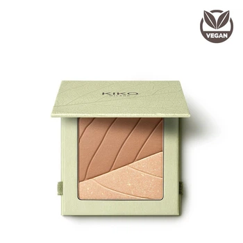 Бронзер і хайлайтер KIKO Milano New Green Me Bronzer & Highlighter, 7,5 г