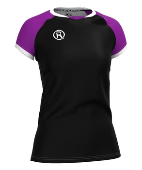 Футболка волейбольна жіноча RIGO MEDUSA Black-Violet 3XL
