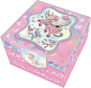 Zestaw kreatywny Pulio Pecoware Unicorn w pudełku z szufladkami (5907543774342)