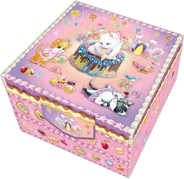 Zestaw kreatywny Pulio Pecoware Kitten w pudełku z szufladkami (5907543774366)