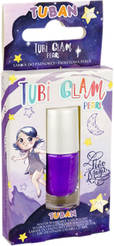 Лак для нігтів Tuban Tubi Glam Перламутровий фіолетовий 5 мл (5901087034627)