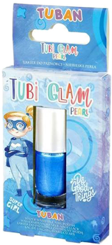 Лак для нігтів Tuban Tubi Glam Перламутровий блакитний 5 мл (5901087034641)