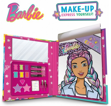 Палетка для макіяжу Lisciani Barbie Sketch Book Make Up Goal (9788833512938)