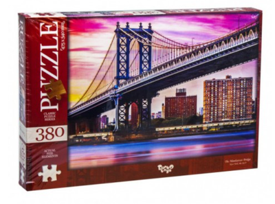 Пазли 380 елементів Манхеттенський міст Manhattan Bridge Danko Toys С380-04-08