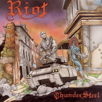 RIOT – Thundersteel (CD, U.S.A.)