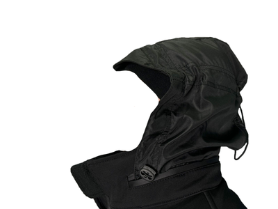 Куртка Soft Shell із фліс кофтою чорна Pancer Protection 54