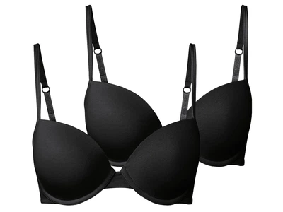 Бюстгальтер набор 2 шт. для женщины Esmara LYCRA® 409588 80B Черный