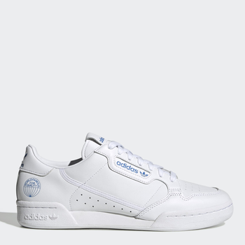 Tenisówki damskie z eko skóry do kostki Adidas Originals Continental 80 FV3743 36.5 (4UK) 22.5 cm Białe (4062056796227)