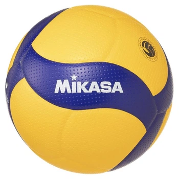 Мяч волейбольный тренировочный V300W Mikasa NE-V-300W № 5 сине-желтый