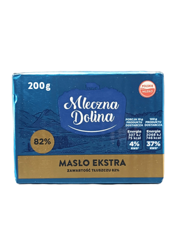 Олія вершкова 82% Млечна Долина Mleczna Dolina 200г
