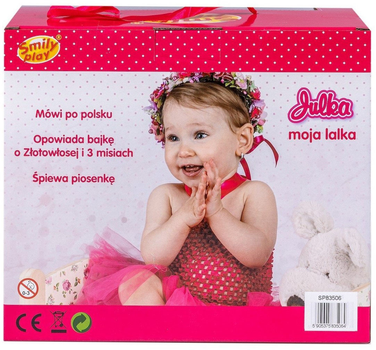 Lalka bobas Smily Play Julka Doctor 35 cm (5905375835064)