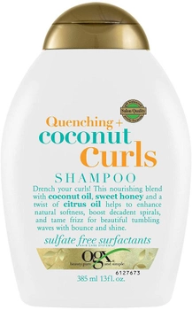 Шампунь OGX Quenching + Coconut Curls Shampoo для кучерявого волосся 385 мл (22796971906)