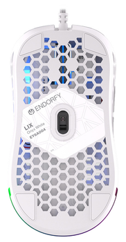 Mysz Endorfy LIX Onyx White (EY6A004)