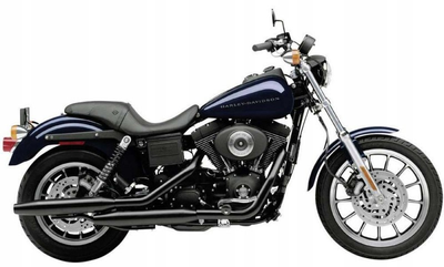 Металлическая модель мотоцикла Maisto Harley Davidson Dyna 2004 1:12 (90159095552)