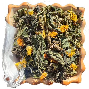 Чай травяной Кровоочистительный 100г + 15 фильтр мешочков Карпатский натуральный Лесосад