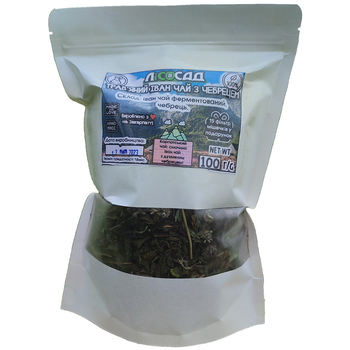 Чай трав'яний Іван чай з чебрецем 100г + 15 фільтр мішечків Карпатський натуральний Лісосад