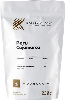 Кава Культура Кави Перу Кахамарка Аромас дель Валлє 250 г