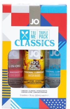 Набір лубрикантів JO Tri-Me Classics 3 шт по 30 мл (796494100585)