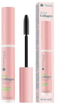 Тушь для ресниц Bell Hypo Allergenic Vegan Collagen Volumizing Mascara Черная 8 мл (5902082563525)