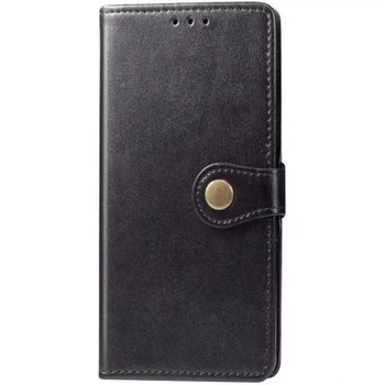 Шкіряний чохол-книжка GETMAN Gallant (PU) для Xiaomi Redmi Redmi Note 9 / Redmi 10X (Чорний)