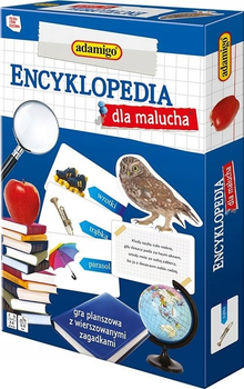 Gra planszowa Adamigo Encyklopedia dla malucha z wierszowanymi zagadkami (5902410007547)
