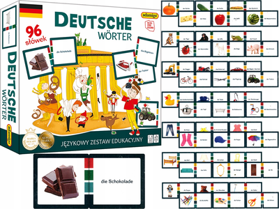 Gra planszowa Adamigo Deutsche worter Językowy zestaw edukacyjny (5902410007639)