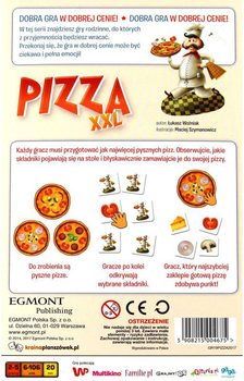 Gra planszowa Egmont Pizza XXL (5908215004675)