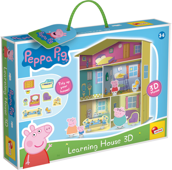 Настільна гра Lisciani Learning House 3D Peppa Pig (8008324092055)