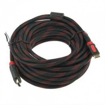 Кабель HDMI HDMI 10m усиленный в обмотке 10м шнур (38597)
