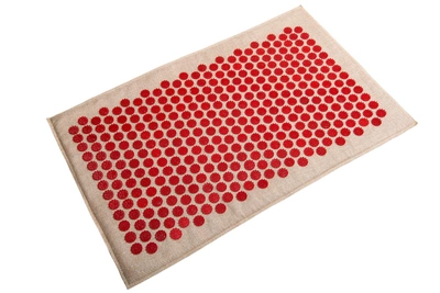 Масажний килимок (аплікатор Кузнєцова) Lounge Maxi 80*50 см Червоний