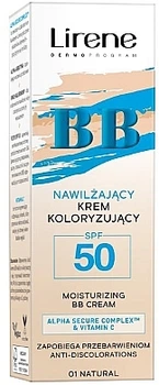 ВВ-крем для обличчя з SPF 50 - Lirene Krem BB SPF 50 02 - Nude (30ml) (1116956-1490941-2)