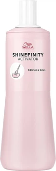 Активатор для нанесения кисточкой - Wella Professionals Shinefinity Brush & Bowl Activator 2% 1000ml (1050262-837160408-2)